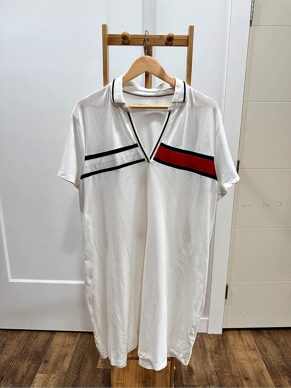 Tommy Hilfiger Color Block Polo Dress XXL Like New